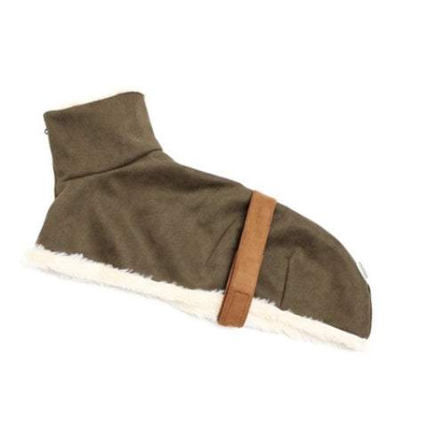 [SAD20590-86]フェイクスエード×ファーイタグレコート 20%off