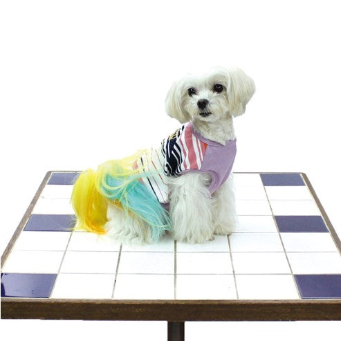 [SAD20390-73]COOLパネルボーダー王冠ゴールド刺繍Tシャツ 20%off