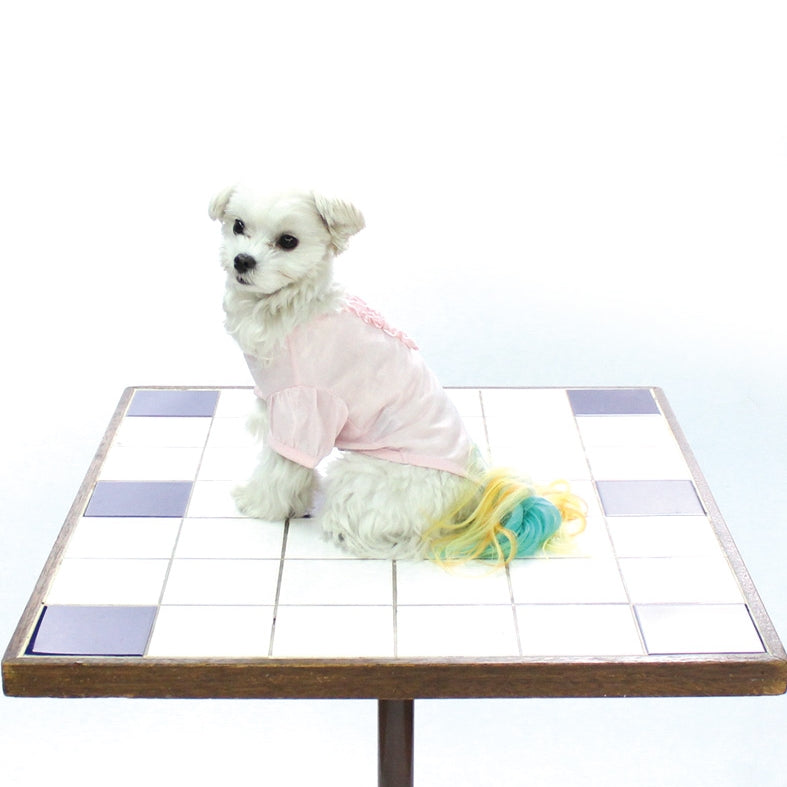 [SAD20390-66]COOL 3段フリルプリントTシャツ 20%off