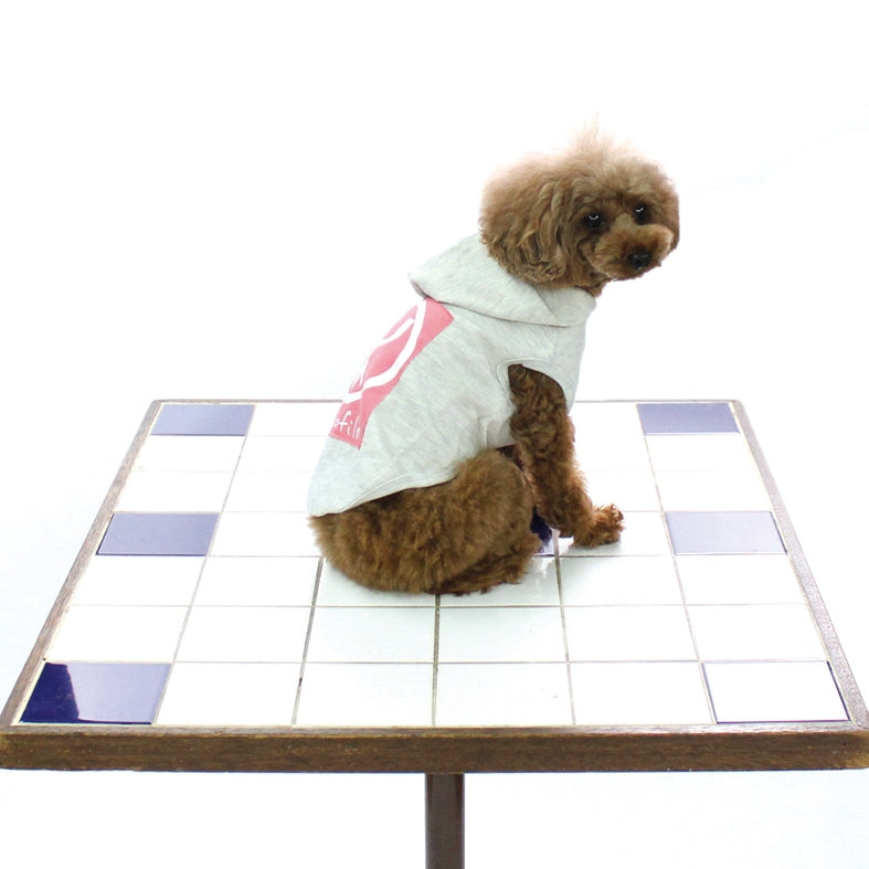 [SAD20390-68]ミニ裏毛起毛エコロジープリントパーカー 20%off