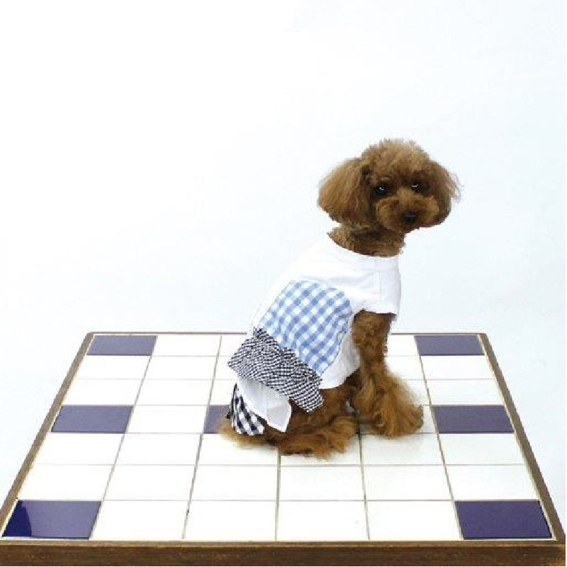 [SAD20390-39]フリル切り替えストレッチTシャツ 20%off