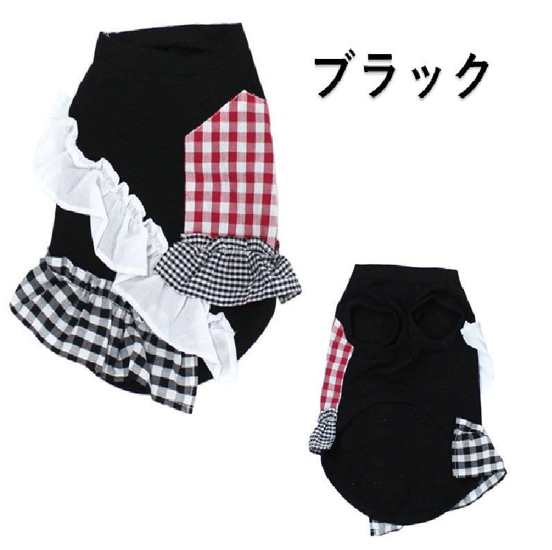 [SAD20390-39]フリル切り替えストレッチTシャツ 20%off