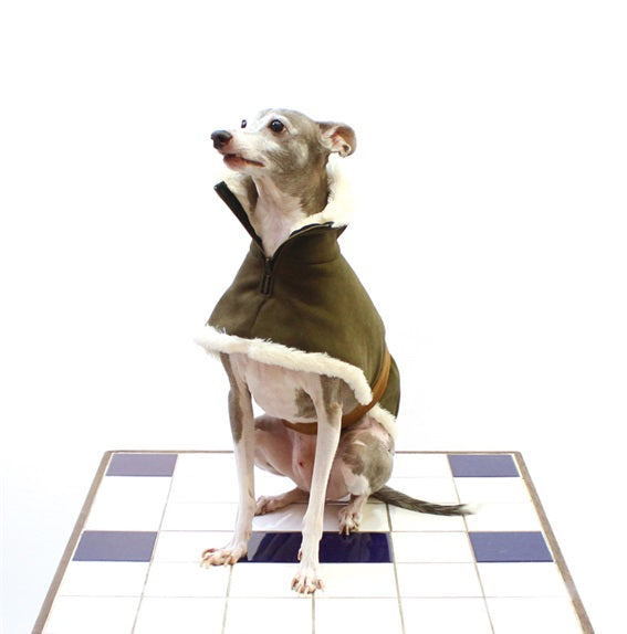 [SAD20590-86]フェイクスエード×ファーイタグレコート 20%off