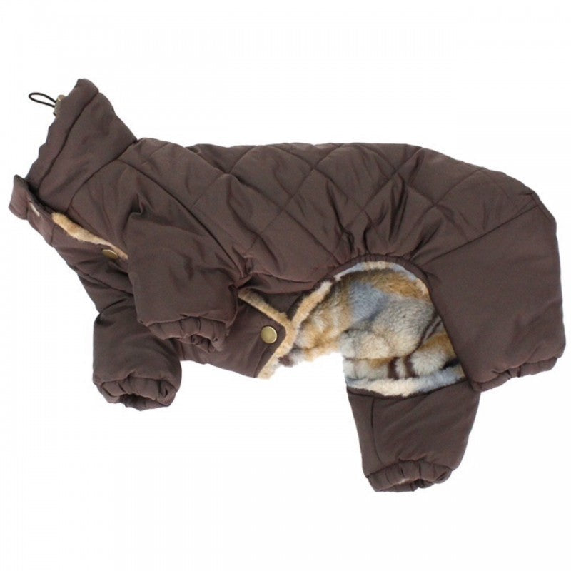 [SAD20660-15]撥水加工無地中綿キルトロンパース 20%off