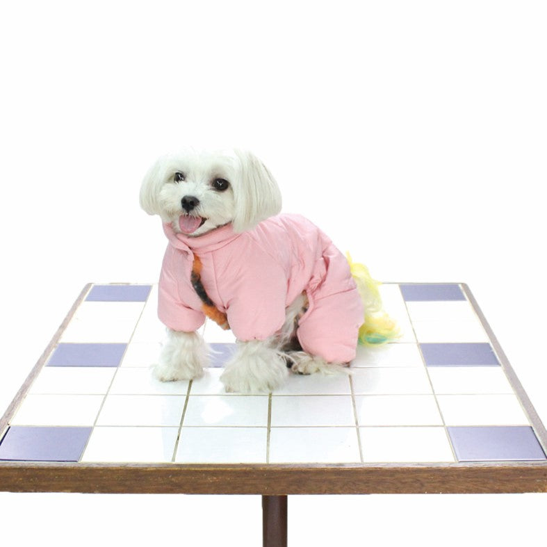 [SAD20660-15]撥水加工無地中綿キルトロンパース 20%off