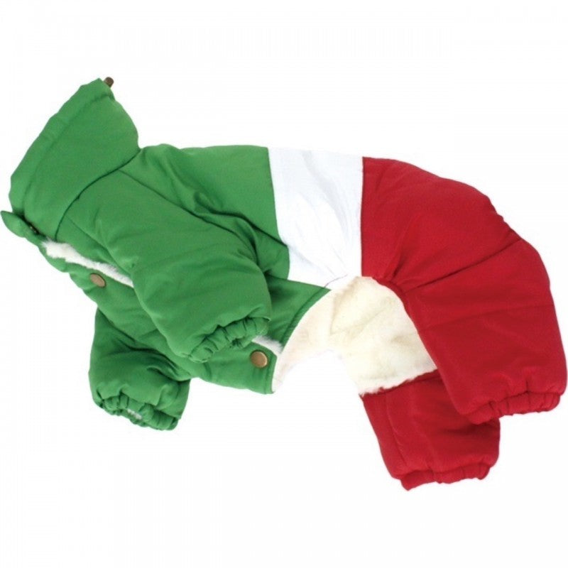 [SAD20660-16]トリコロール撥水加工中綿キルトロンパース 20%off