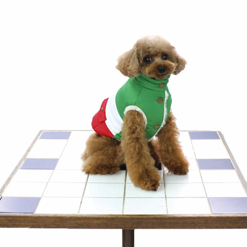 [SAD20490-54]トリコロール配色キルトハイネック 20%off