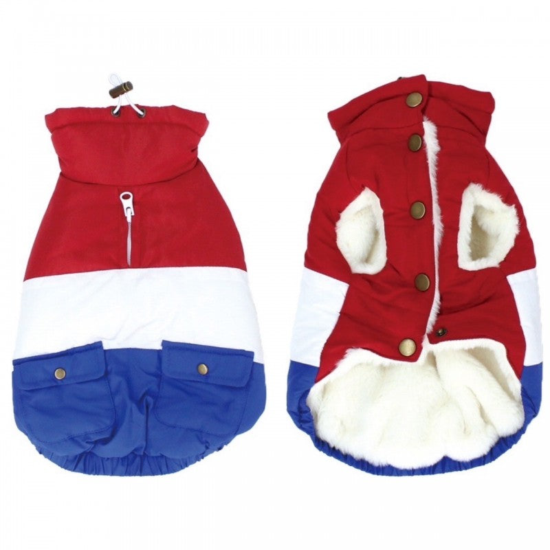 [SAD20490-54]トリコロール配色キルトハイネック 20%off