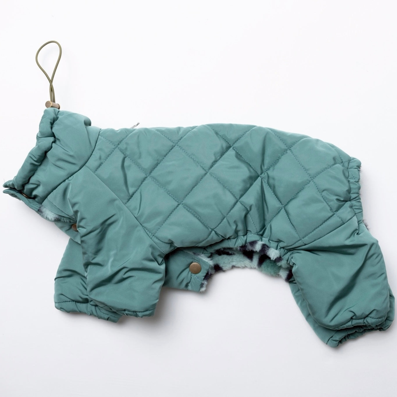 [SAD20660-20]撥水加工中綿キルトハイネックロンパース 20%off