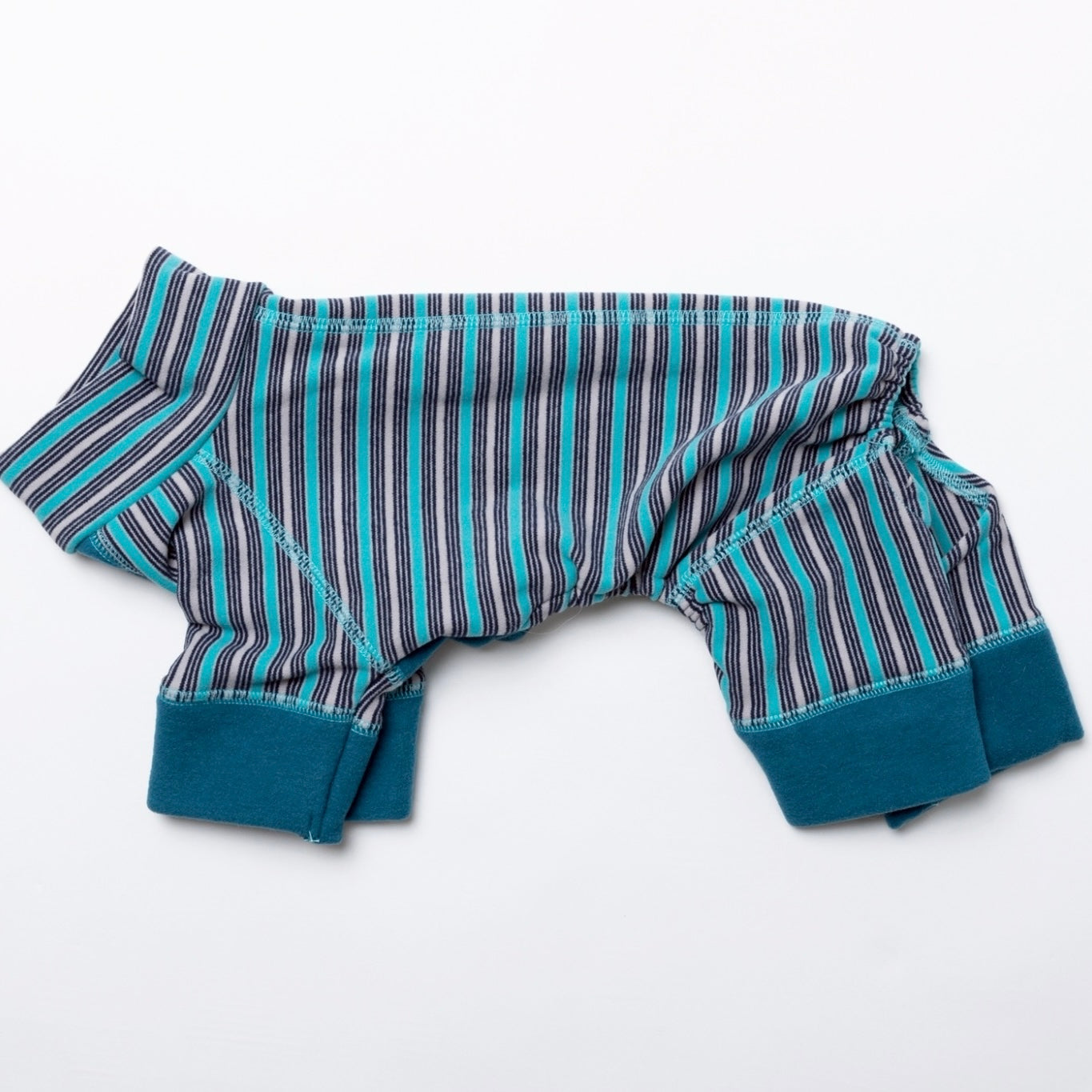 [SAD20390-97]あったかボーダーロンパース 20%off