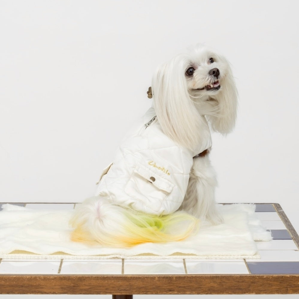 [SAD20580-1]撥水加工中綿キルトハイネック 20%off