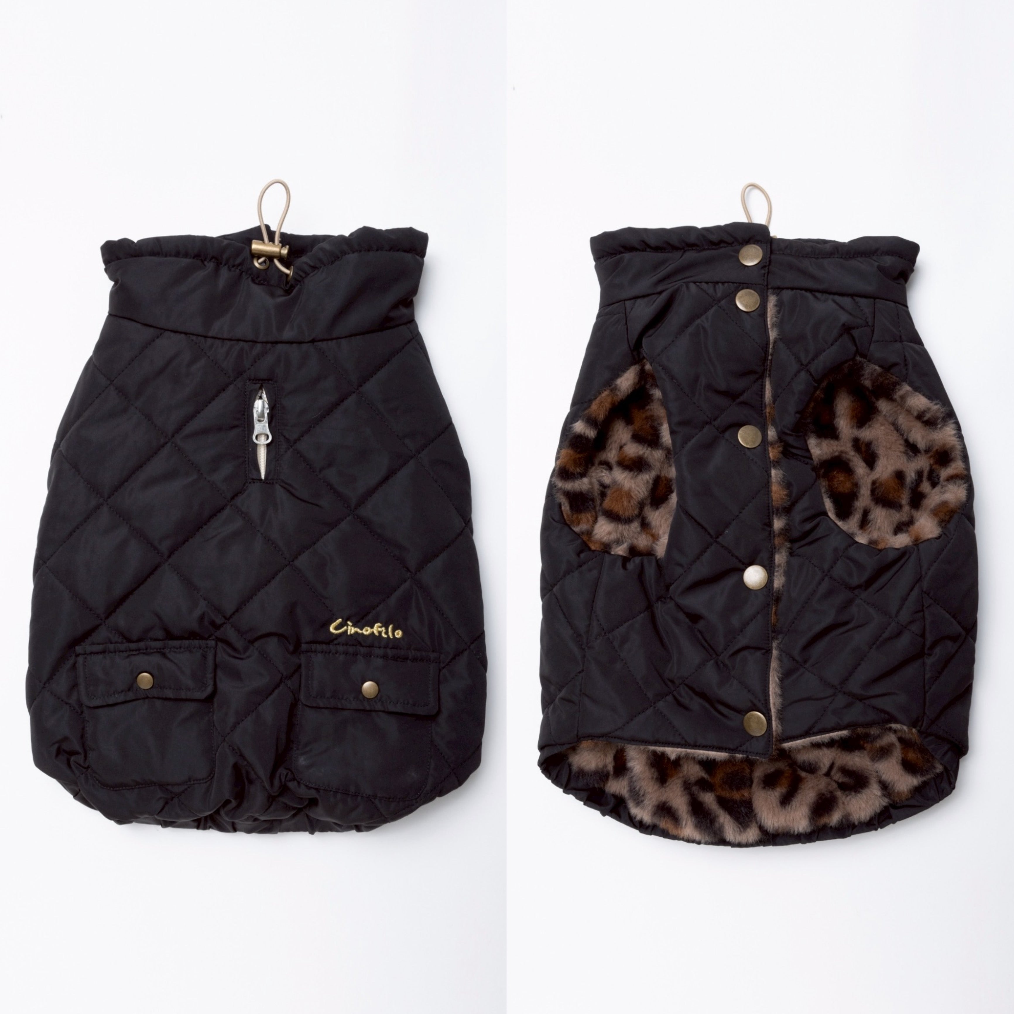 [SAD20580-1]（フレブルサイズ）撥水加工中綿キルトハイネック 20%off