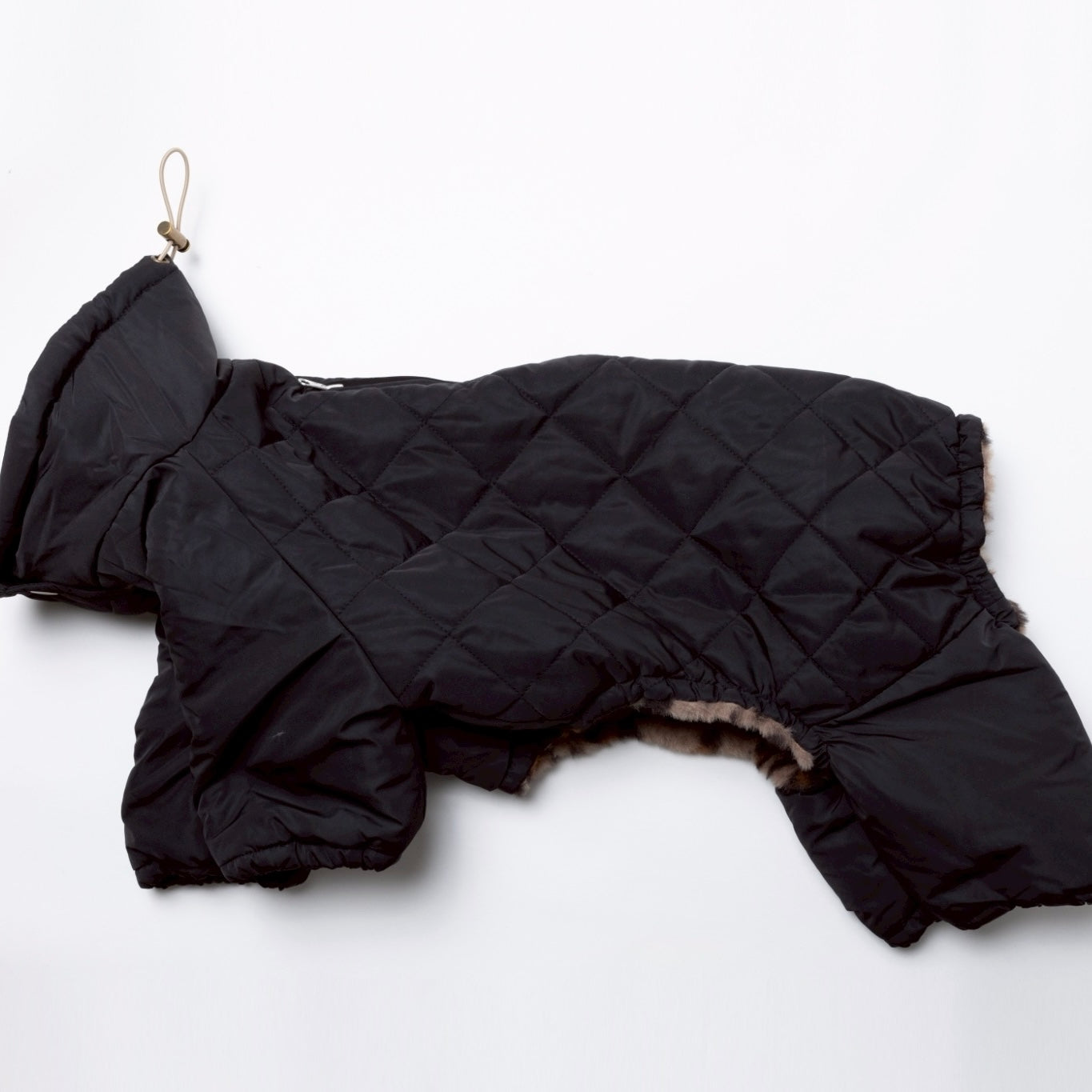 [SAD20660-20]撥水加工中綿キルトハイネックロンパース 20%off