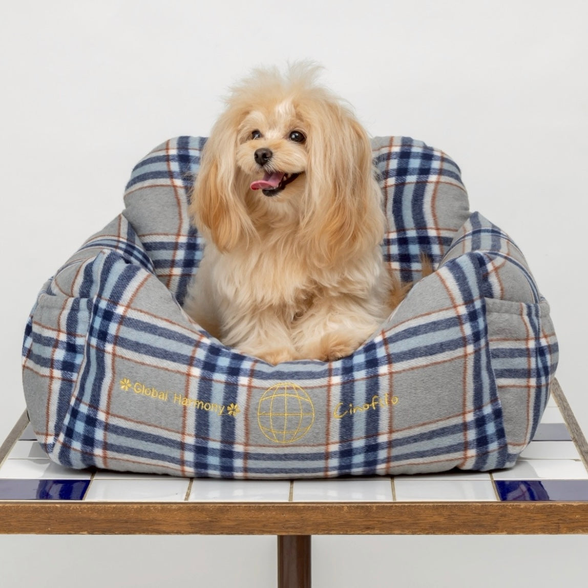 [SAD30550-88]チェック柄起毛ドライビングベッド 20%off