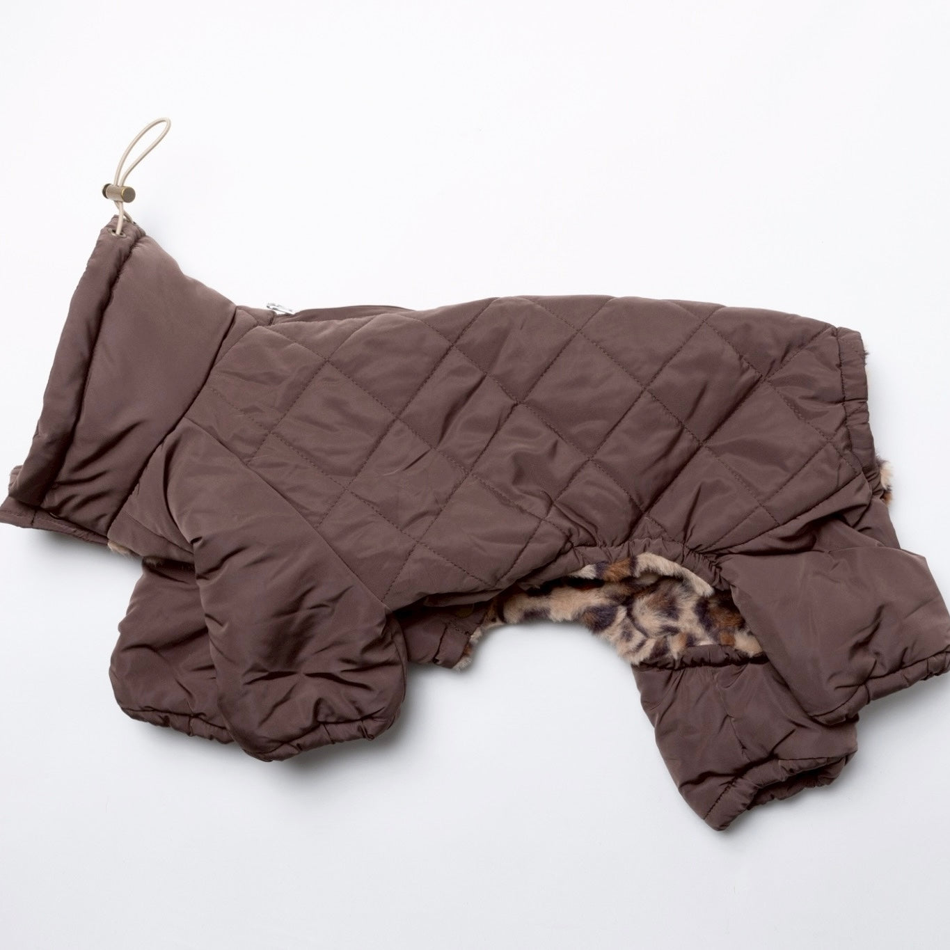 [SAD20660-20]撥水加工中綿キルトハイネックロンパース 20%off