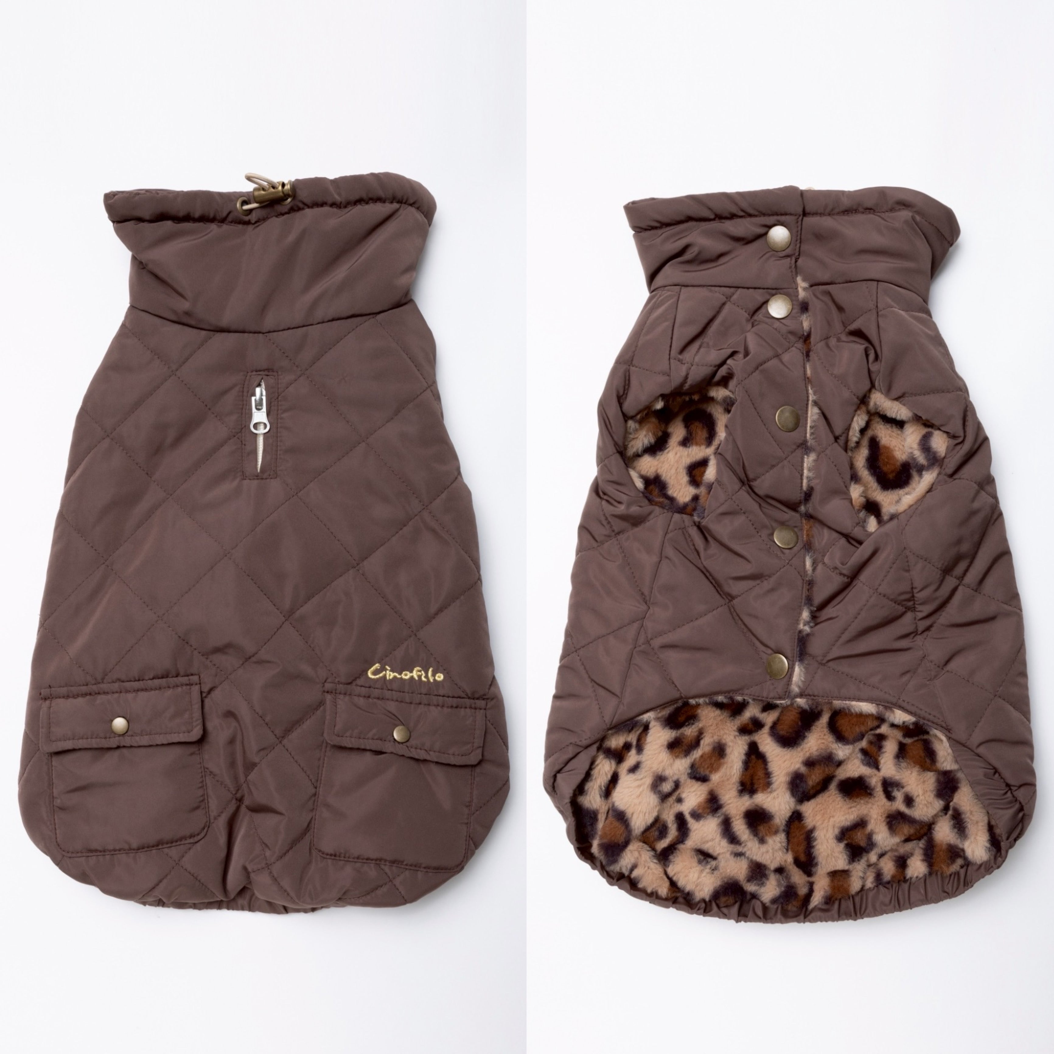 [SAD20580-1]撥水加工中綿キルトハイネック 20%off