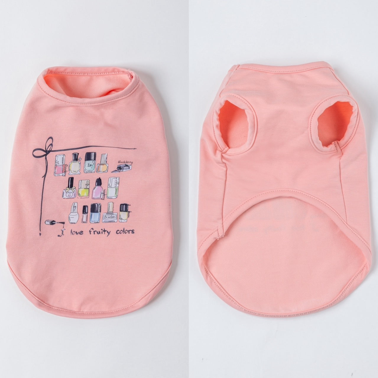 [SAD20390-95]ストレッチコスメプリントTシャツ
